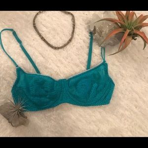 Free People Lace Mermaid Bra
